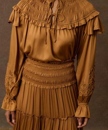 Alternative view of Louise Misha blusa paolina