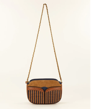 Alternative view of Sessún bolso divine blue clay