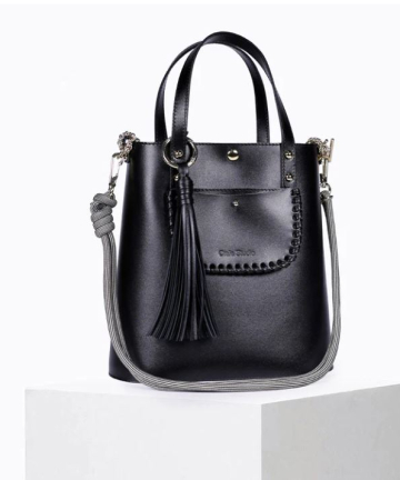 Alternative view of Craie Studio bolso grand ame negro