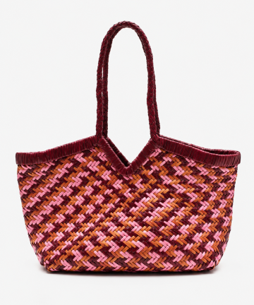 MISTRY foyer tote tricolor rosa edición limitada
