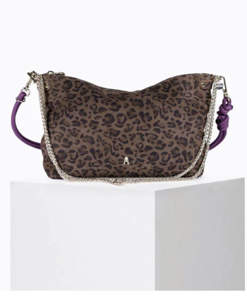Craie Studio bolso mallow leopardo choco