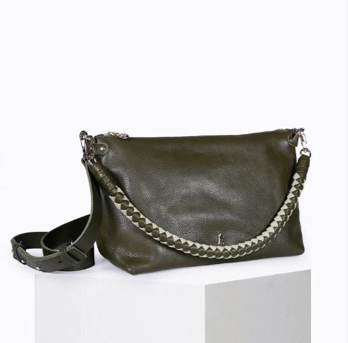 Craie studio bolso mallow twist graine green - Imagen 2