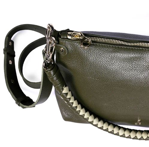 Craie studio bolso mallow twist graine green - Imagen 3