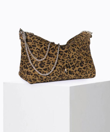 Alternative view of Craie Studio bolso mallow leopardo sepia