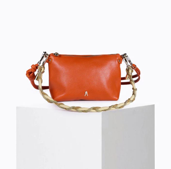 Craie studio bolso mini mallow mandarine