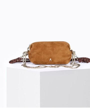 Craie Studio nuage suede cognac