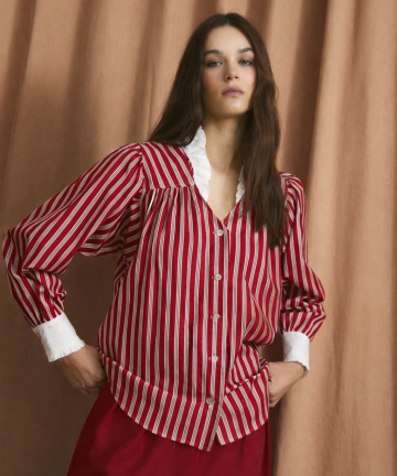 Sophie+Lucie blusa camila miniraya rojo