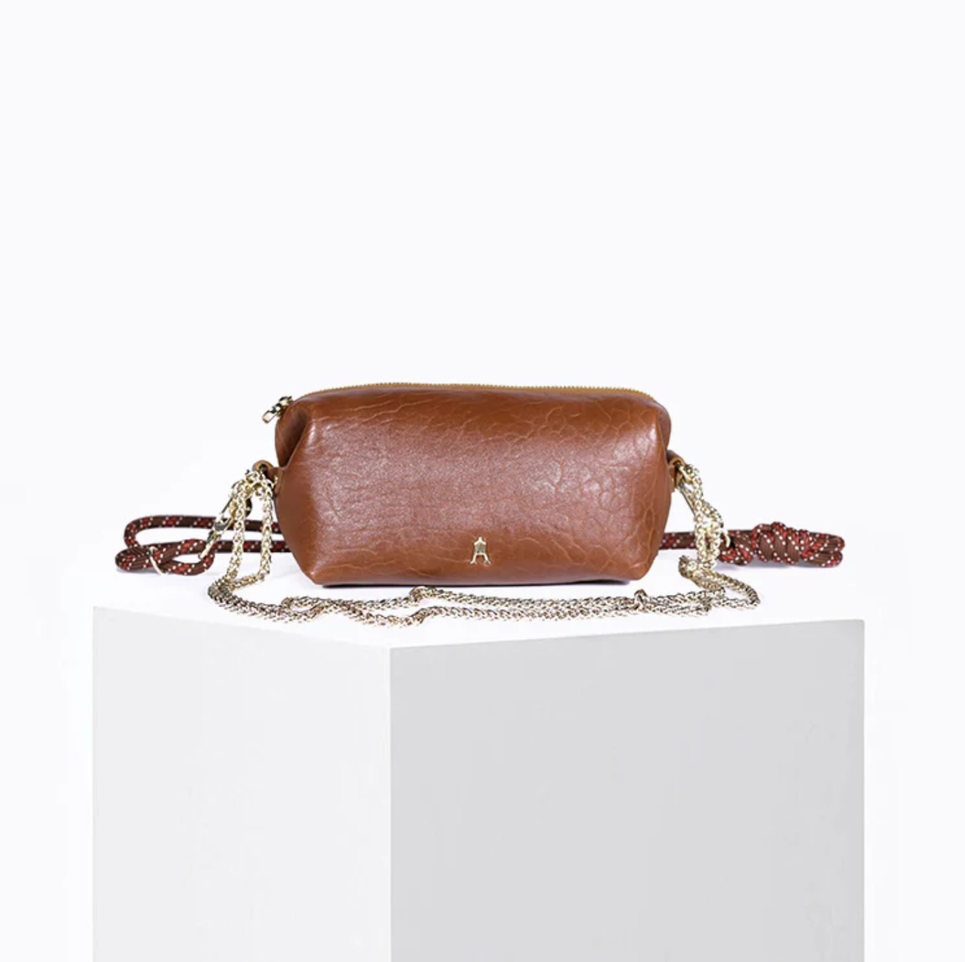Craie studio bolso nuage nappa camel