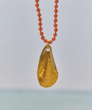 Alternative view of Alhaja collar coralina moule