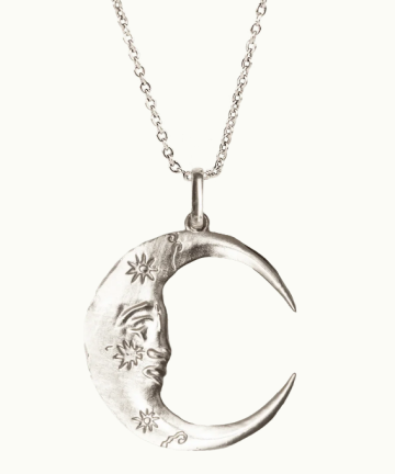 Alternative view of Alhaja collar luna plata