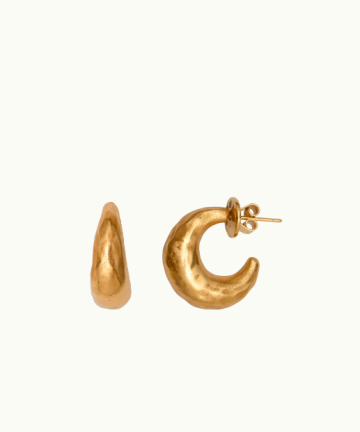 Alternative view of Alhaja pendientes helena oro