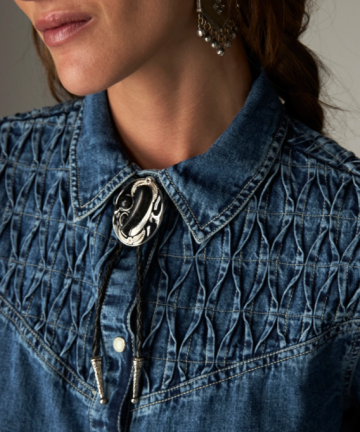 Alternative view of Maison Hotel camisa kumud denim azul