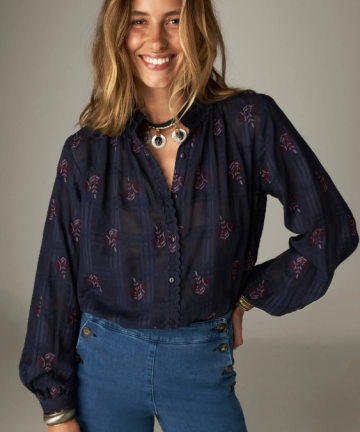 Maison Hotel blusa sabine blue granada