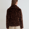 Yerse abrigo corto efecto pelo animal print - Imagen 6