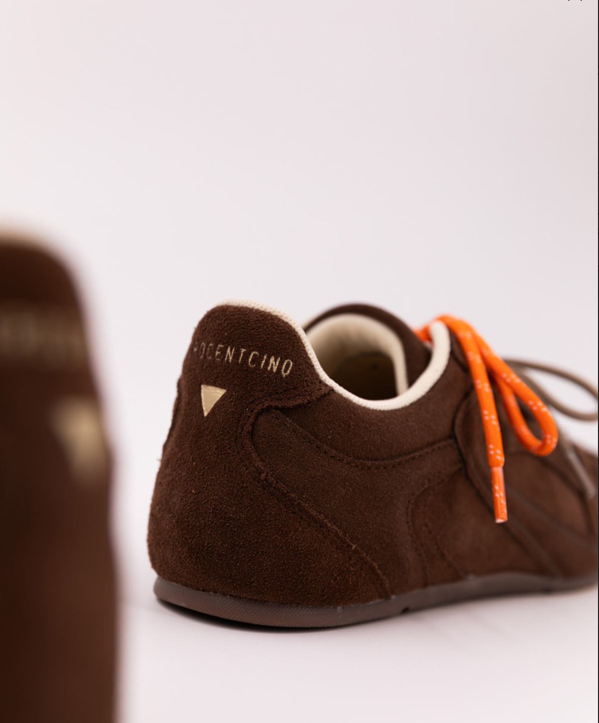 0 105 Cosmo brown zapatillas de piel de ante - Imagen 4