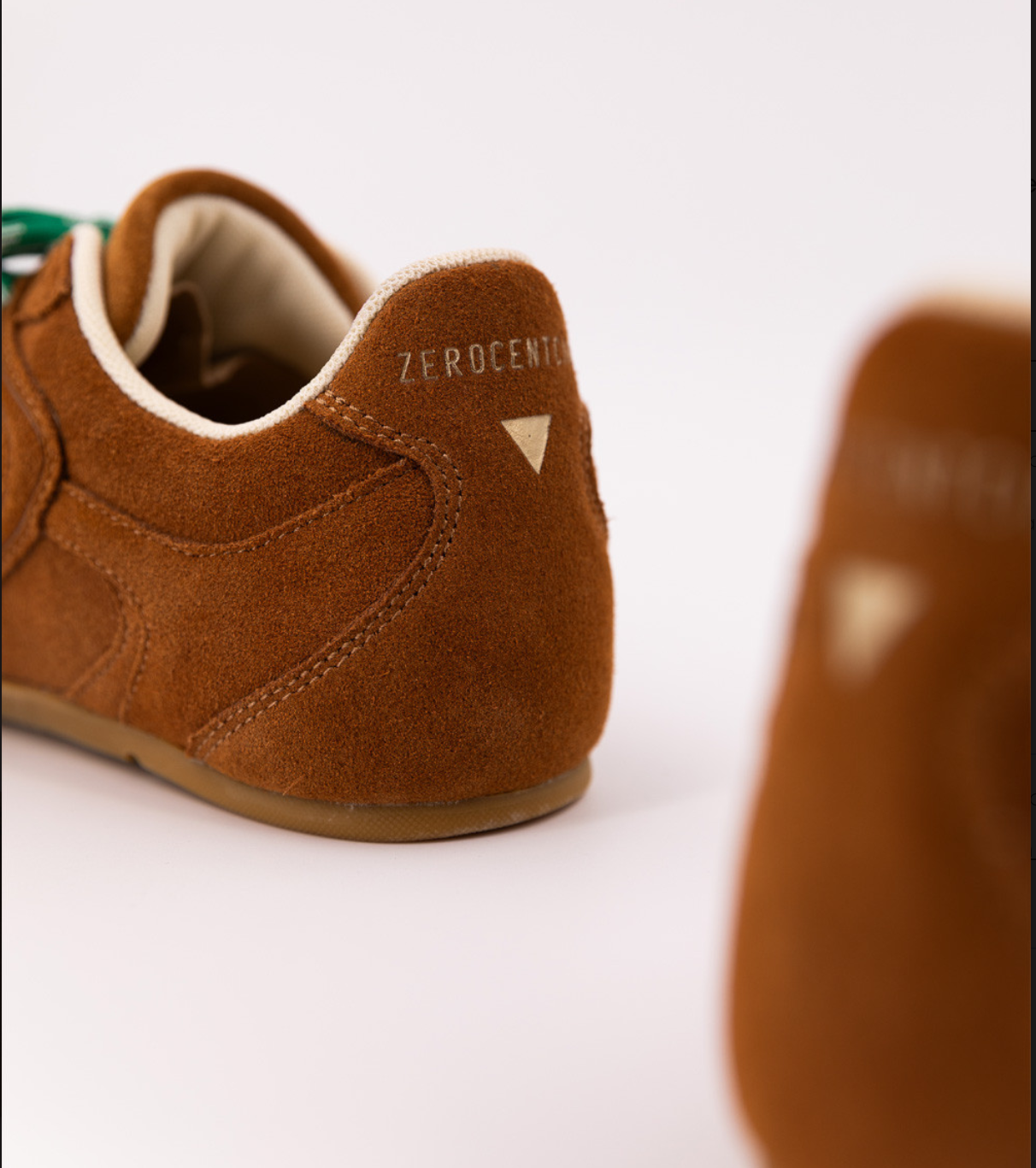 0 105 Cosmo Tan zapatillas de piel de ante camel - Imagen 4