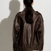 Sessún cazadora Harriboyd coffee leather - Imagen 5