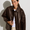 Sessún cazadora Harriboyd coffee leather