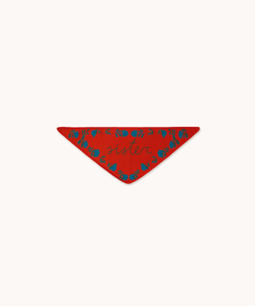 Tiny big sisters roses bandana