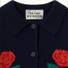 Tiny big sisters cárdigan roses oversize - Imagen 3