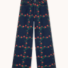 Tiny big sisters jeans roses grid con bordado berta
