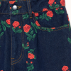 Tiny big sisters jeans roses grid con bordado berta - Imagen 3