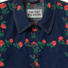 Tiny big sisters chaqueta denim roses grid con bordado - Imagen 3