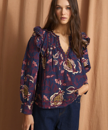 Sophie+Lucie blusa katmandu persias azul