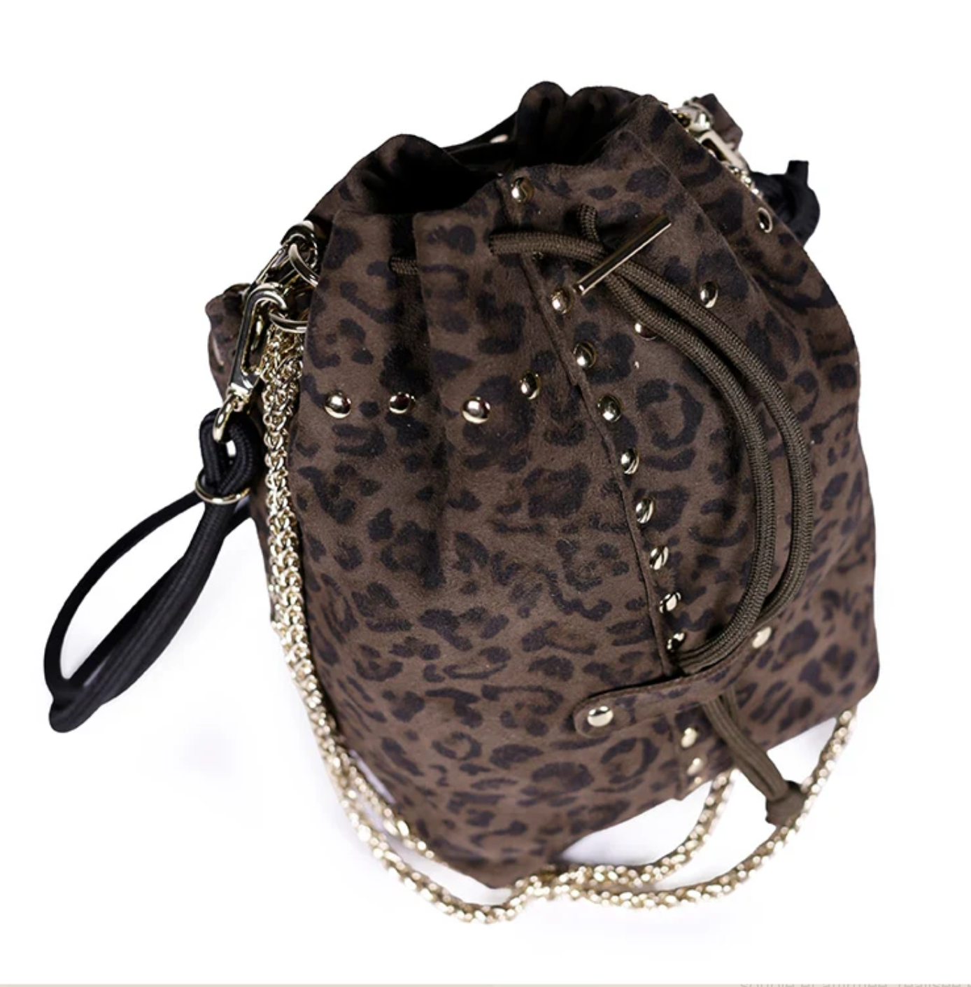 Craie studio bolso beco stud léo choco - Imagen 4