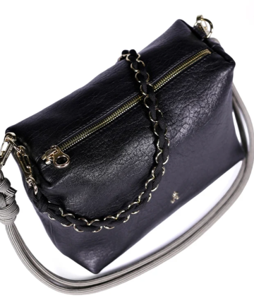 Alternative view of Craie studio bolso mini halo bubble noir