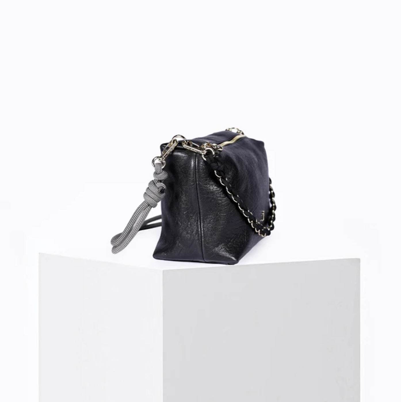 Craie studio bolso mini halo bubble noir - Imagen 4