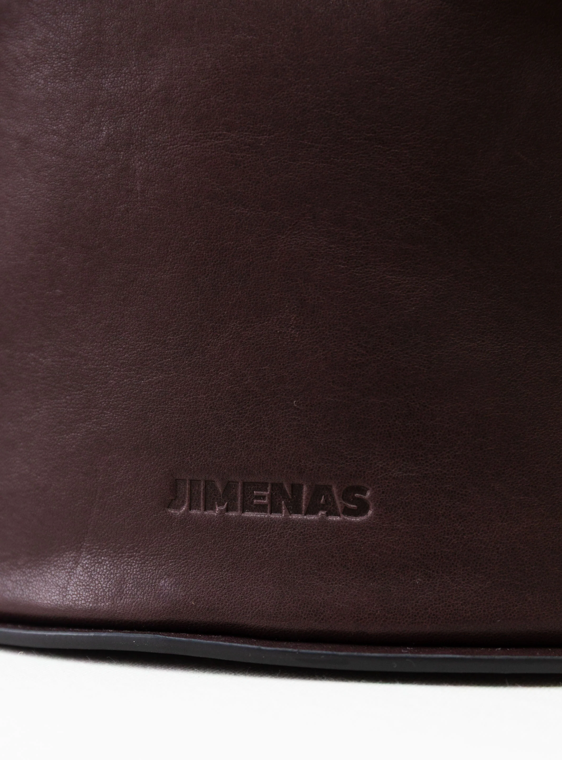 JIMENAS bolso di cabas testa di moro - Imagen 2