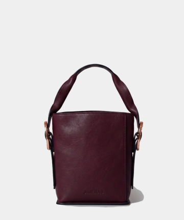 JIMENAS bolso bucket berenjena