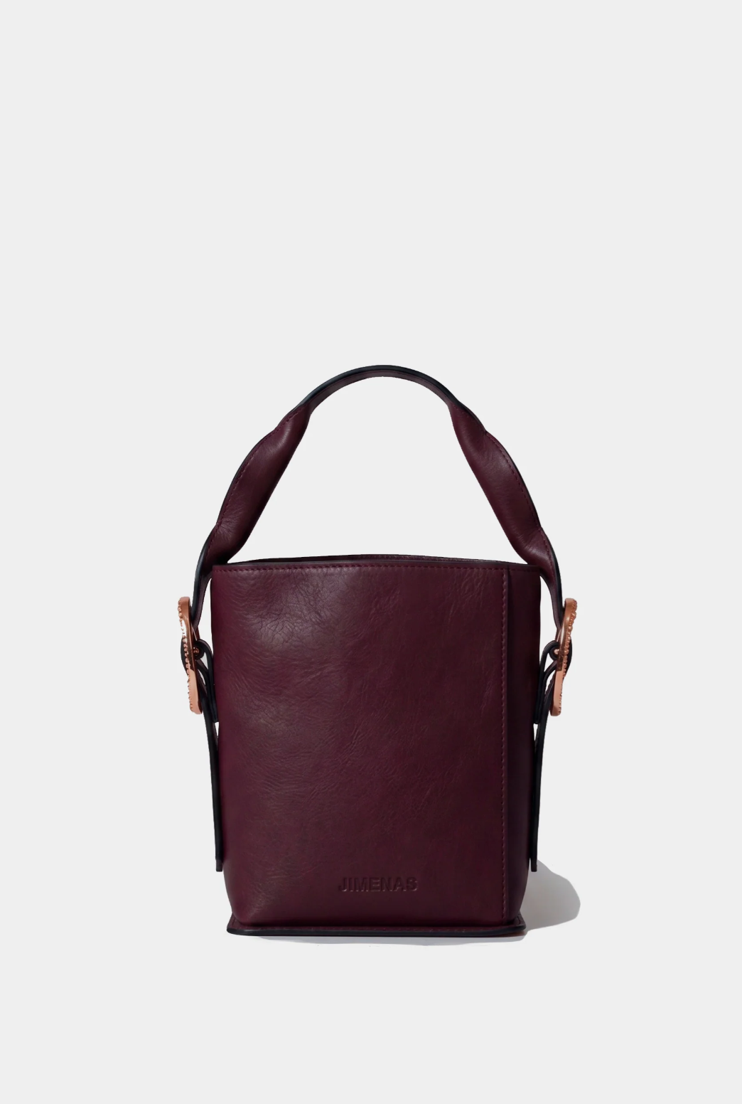 JIMENAS bolso bucket berenjena