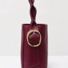 JIMENAS bolso bucket berenjena - Imagen 2