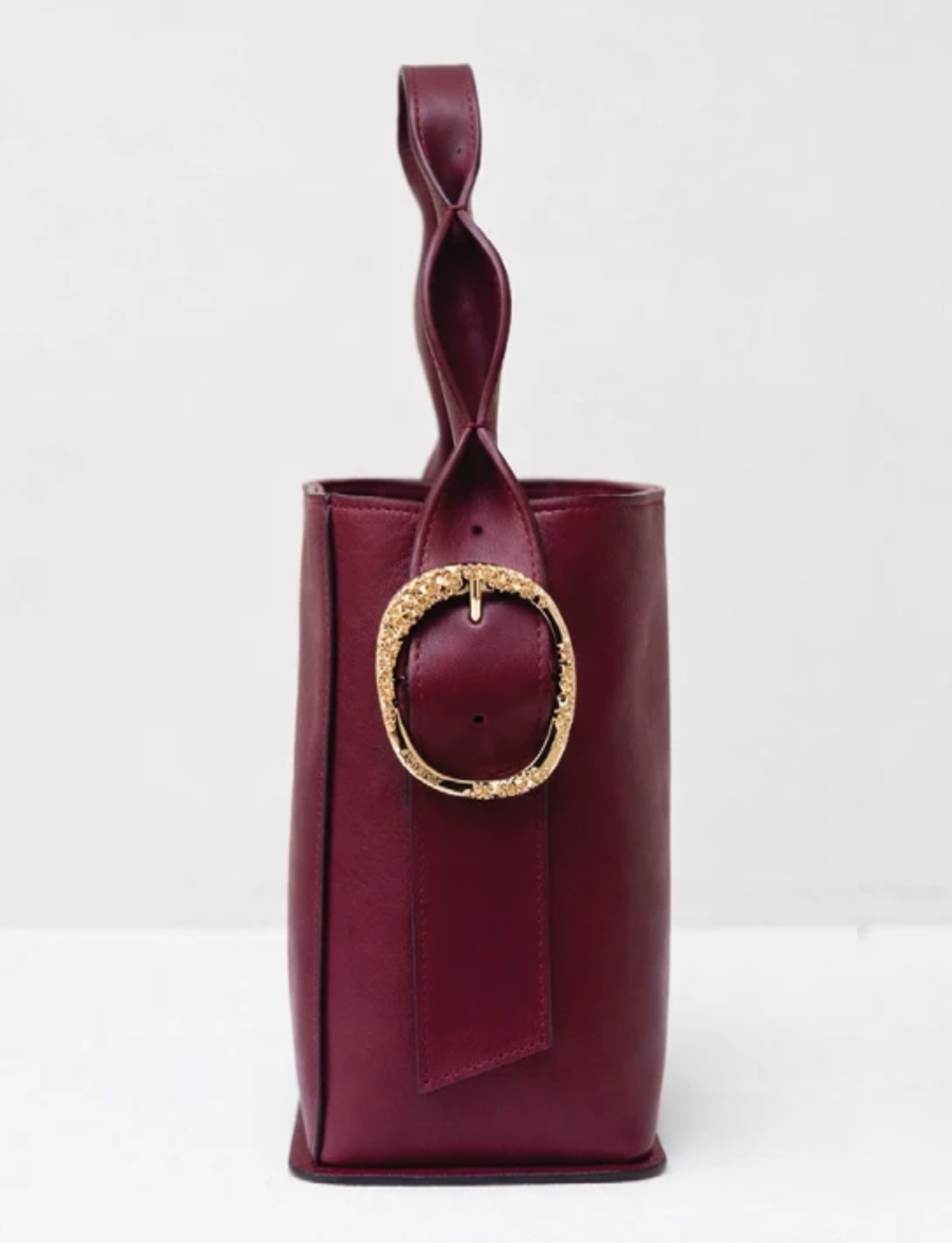 JIMENAS bolso bucket berenjena - Imagen 2
