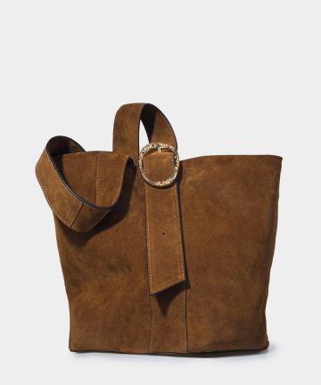 JIMENAS bolso le carré serraje cognac
