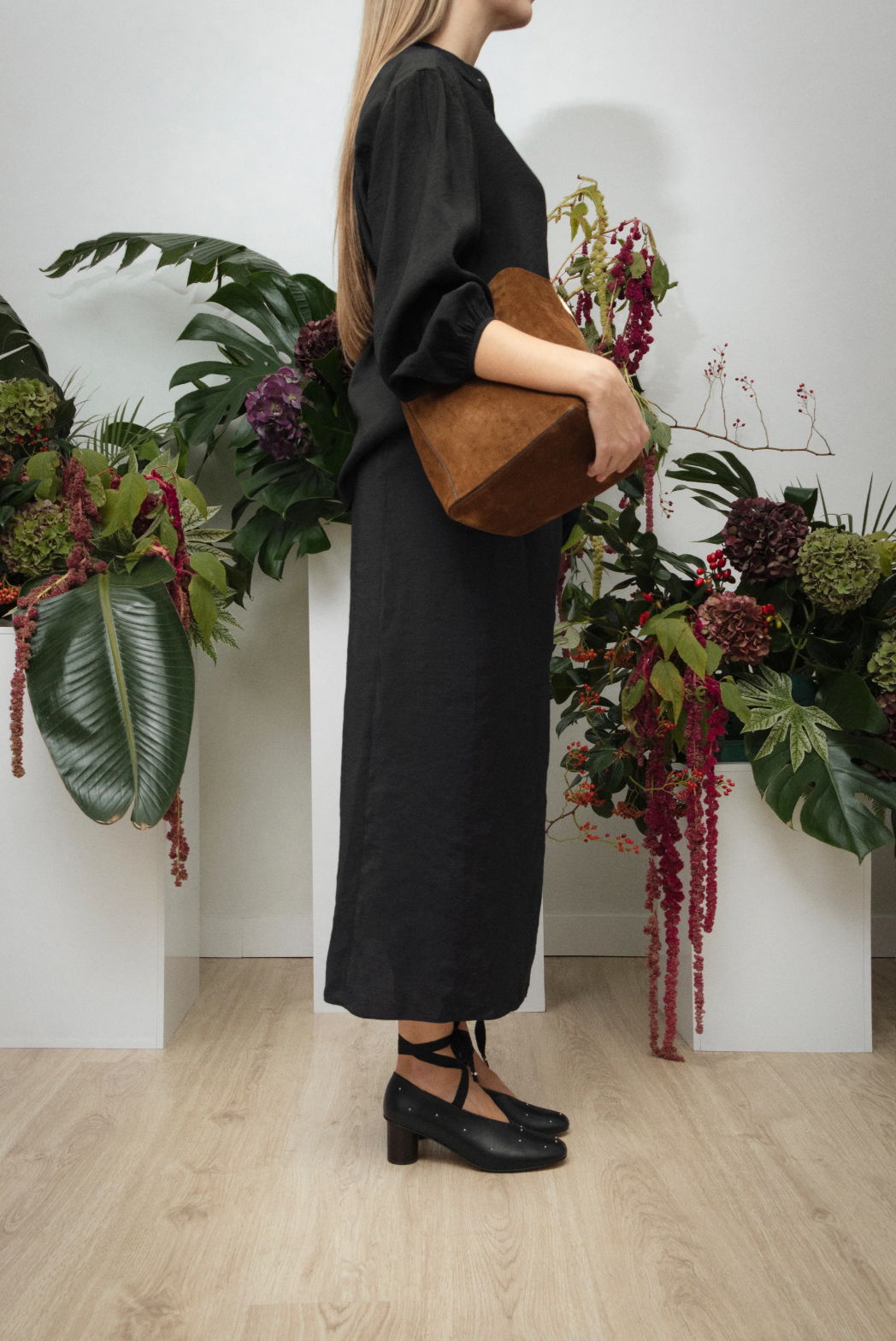 JIMENAS bolso le carré serraje cognac - Imagen 4