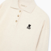 TNS polo mujer tns logo whisper white melange - Imagen 5