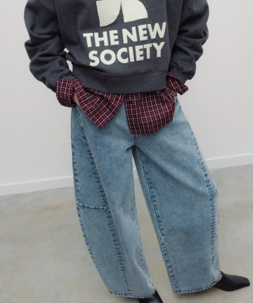 Alternative view of TNS sudadera logo mujer gris oscuro
