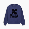 TNS sudadera logo mujer azul depghts