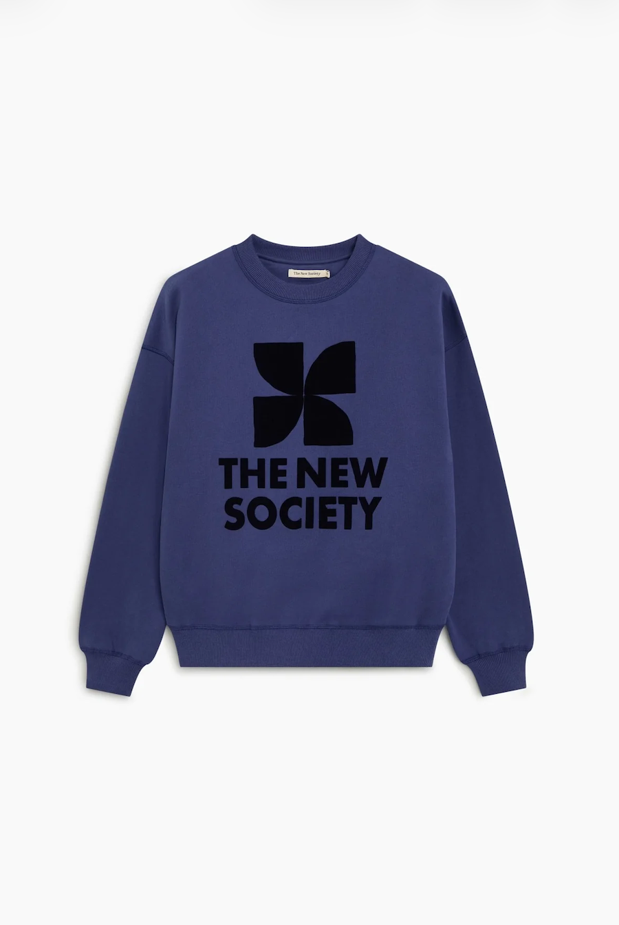 TNS sudadera logo mujer azul depghts