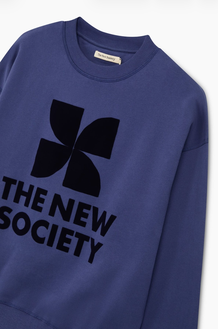 TNS sudadera logo mujer azul depghts - Imagen 3