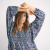 Magnolya vestido bernie blue pasley motifs - Imagen 4