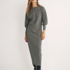 Magnolya vestido berta green stripes - Imagen 2