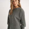Magnolya vestido berta green stripes - Imagen 5