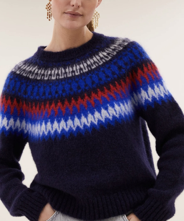 By Bar jackie pullover midnight