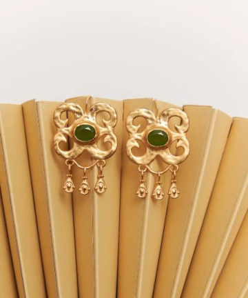 Alhaja pendientes cala oro