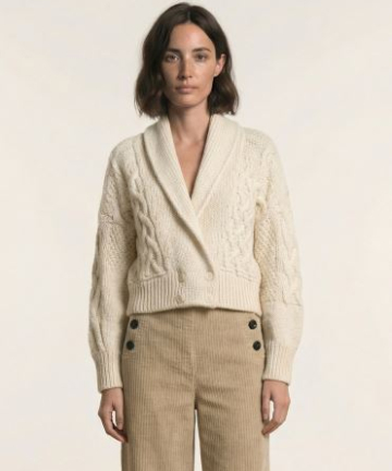 La Feé chaqueta gilmor vainilla