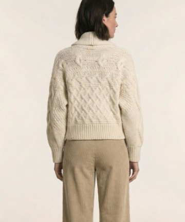 Alternative view of La Feé chaqueta gilmor vainilla
